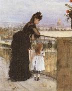 Berthe Morisot, On the Balcony